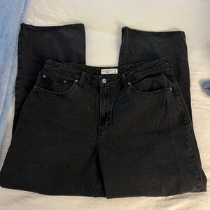 Abercrombie curve love the loose high rise jeans